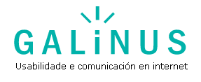 Logotipo de Galinus: Usabilidade e comunicación en internet